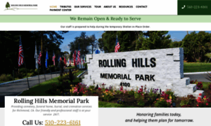 Rollinghillsmemorialpark.com thumbnail