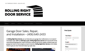 Rollingrightdoorservice.com thumbnail