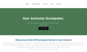 Rolloffdumpsterrentalsanantonio.com thumbnail