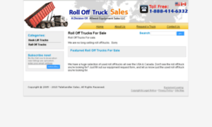 Rollofftrucksforsale.net thumbnail