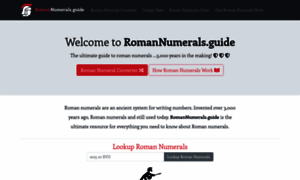 Romannumerals.guide thumbnail