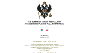 Romanovfamily.org thumbnail