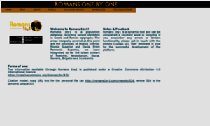 Romans1by1.com thumbnail