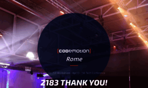 Rome2018.codemotionworld.com thumbnail