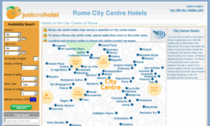 Romecitycentrehotels.co.uk thumbnail