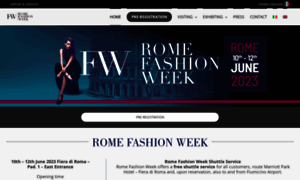 Romefashionweek.eu thumbnail