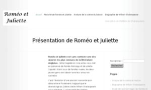 Romeoetjuliette-shakespeare.fr thumbnail