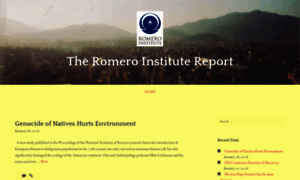 Romeroinstitute.wordpress.com thumbnail