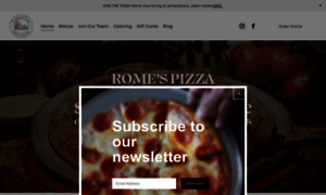 Romespizza.com thumbnail