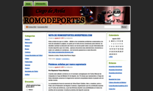 Romodeportes.wordpress.com thumbnail