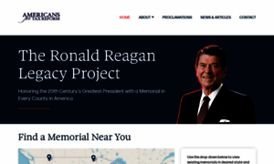 Ronaldreaganlegacyproject.org thumbnail