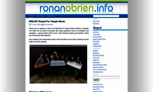 Ronanobrien.info thumbnail