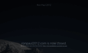 Ronpaul2012.com thumbnail