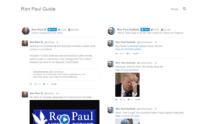 Ronpaulguide.com thumbnail