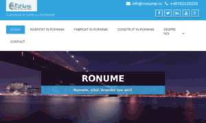 Ronume.ro thumbnail
