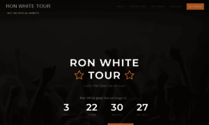 Ronwhitetour.com thumbnail