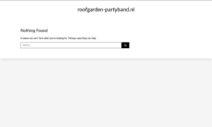 Roofgarden-partyband.nl thumbnail