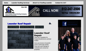 Roofingleandertx.com thumbnail