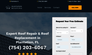 Roofingplantation.com thumbnail