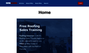 Roofingsalesman.com thumbnail