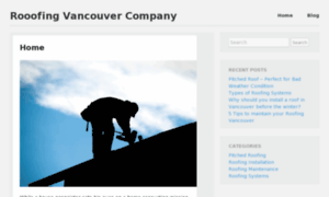 Roofingvancouvercompany.info thumbnail