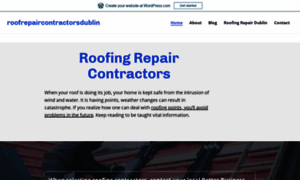 Roofrepaircontractorsdublin.wordpress.com thumbnail