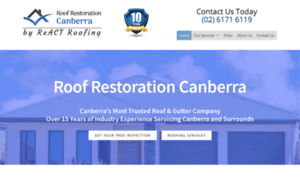 Roofrestorationcanberra.com thumbnail