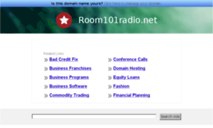 Room101radio.net thumbnail