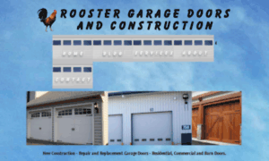 Roostergaragedoorsandconstruction.com thumbnail