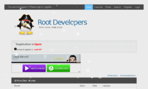 Root-developers.org thumbnail