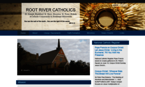 Rootrivercatholics.com thumbnail