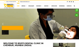 Rootsdentalclinic.com thumbnail