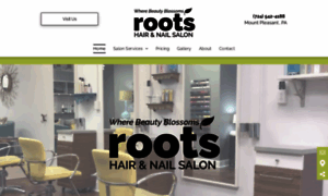 Rootshairandnailsalon.com thumbnail