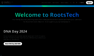 Rootstech.org thumbnail
