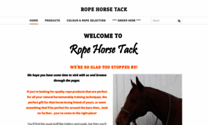 Ropehorsetack.weebly.com thumbnail