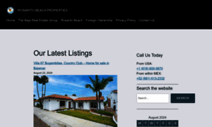 Rosaritobeachproperties.net thumbnail