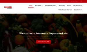 Rosauers.com thumbnail