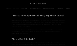 Rose-bride.com thumbnail