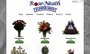 Rose-neathflowershop.com thumbnail