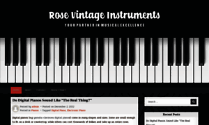 Rose-vintage-instruments.com thumbnail