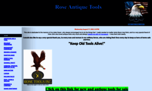 Roseantiquetools.com thumbnail