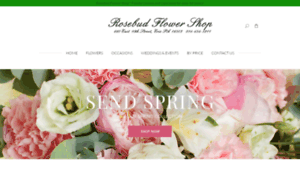 Rosebudflowershop.com thumbnail