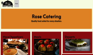 Rosecateringonline.com thumbnail