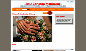 Rosechristianmatrimony.com thumbnail