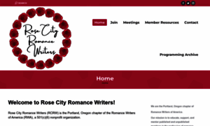 Rosecityromancewriters.com thumbnail