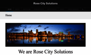 Rosecitysolutions.com thumbnail