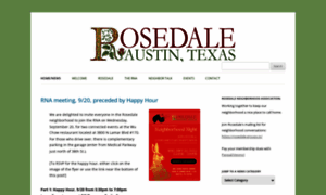 Rosedaleaustin.org thumbnail