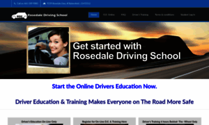 Rosedaledrivingschool.com thumbnail