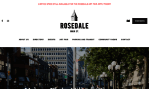 Rosedalemainstreet.ca thumbnail