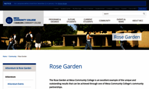 Rosegarden.mesacc.edu thumbnail